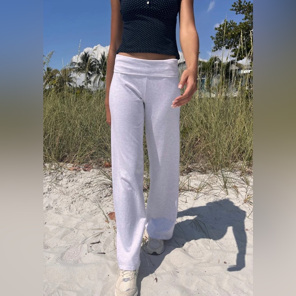 Brandy melville silver gray Priscilla pants
